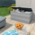 vidaXL Μπαούλο 280lt 117x45x56cm
