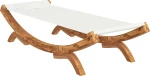 vidaXL Αιώρα Μονή 313947 Κρεμ
