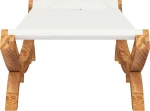 vidaXL Αιώρα Μονή 313947 Κρεμ