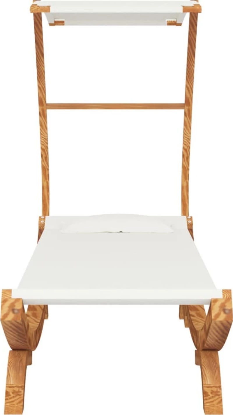 vidaXL Αιώρα Μονή 313943 Κρεμ
