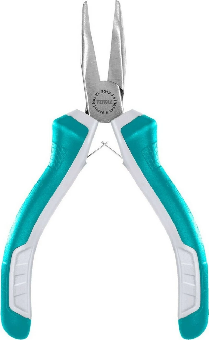 Total THTMN456 Μυτοτσίμπιδο Κυρτό Mini 115mm