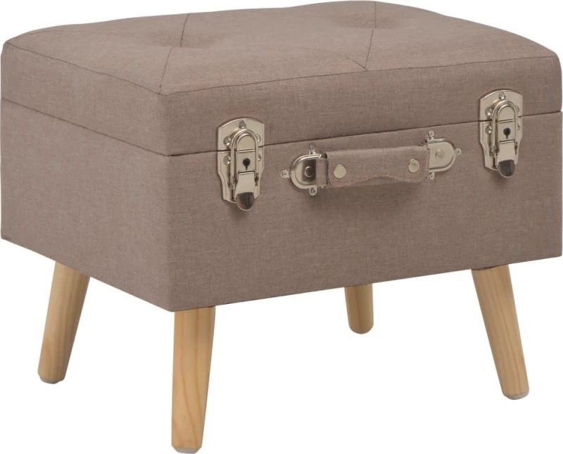 Σκαμπό Σαλονιού με Αποθηκευτικό Χώρο 85x38x47cm 3τμχ