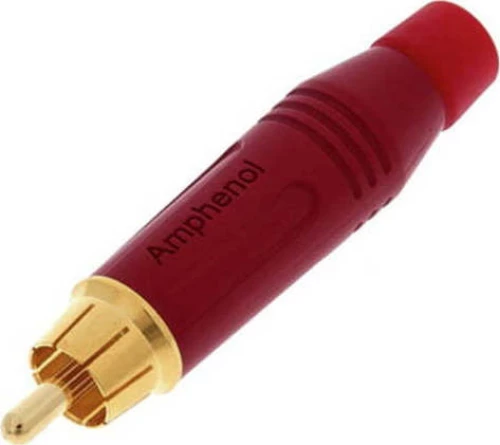 Amphenol RCA male (ACPR-RED)