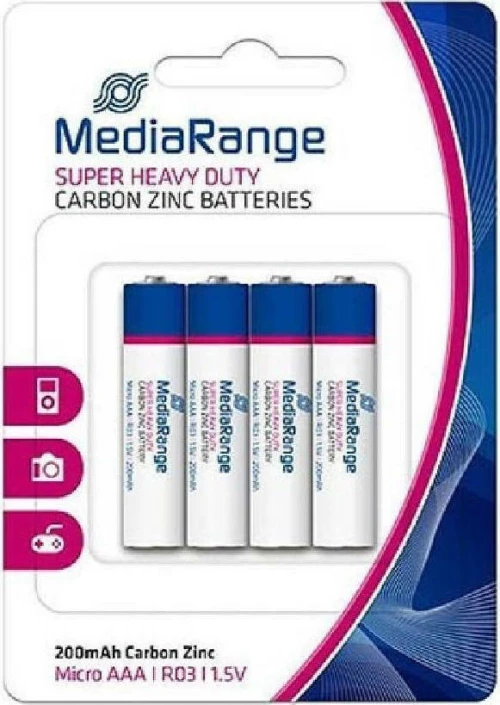 MediaRange Super Heavy Duty AAA (4τμχ)