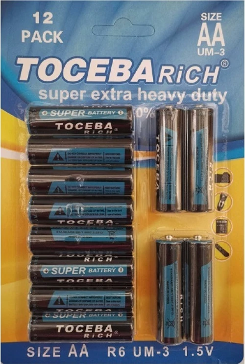 Σετ 12x ΑΑ R6 1.5V
