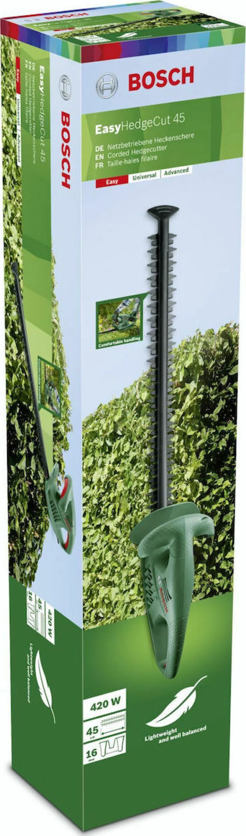 Bosch EasyHedgeCut 45 Ηλεκτρικό Μπορντουροψάλιδο