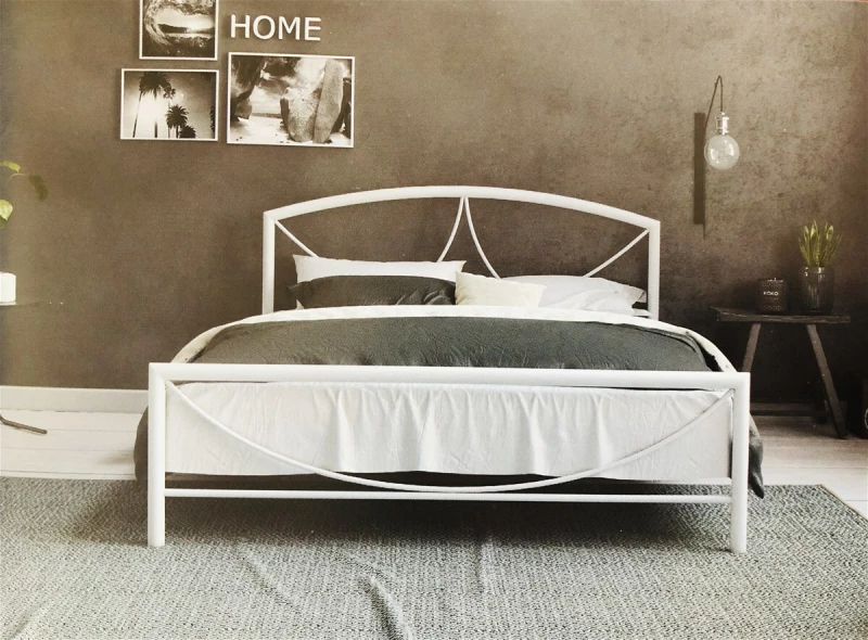 Vicky Κρεβάτι Διπλό Μεταλλικό 140x190cm