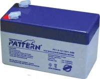 Μπαταρία Μολύβδου Κλειστού Τύπου 12V 1.3Αh PT1.3-12