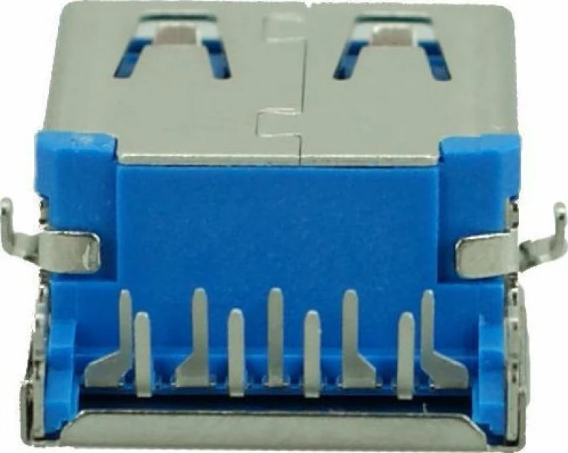 Bulk USB 3.0 Connector A Type Down Silver (CON-U013)