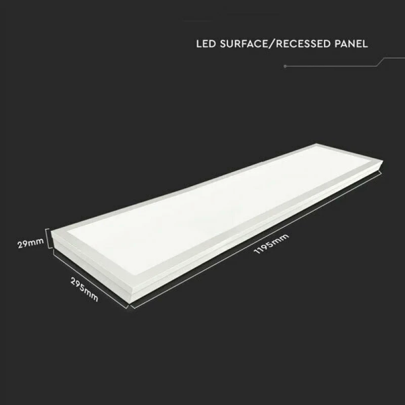 V-TAC Εξωτερικό LED Panel 120x30εκ. 6625