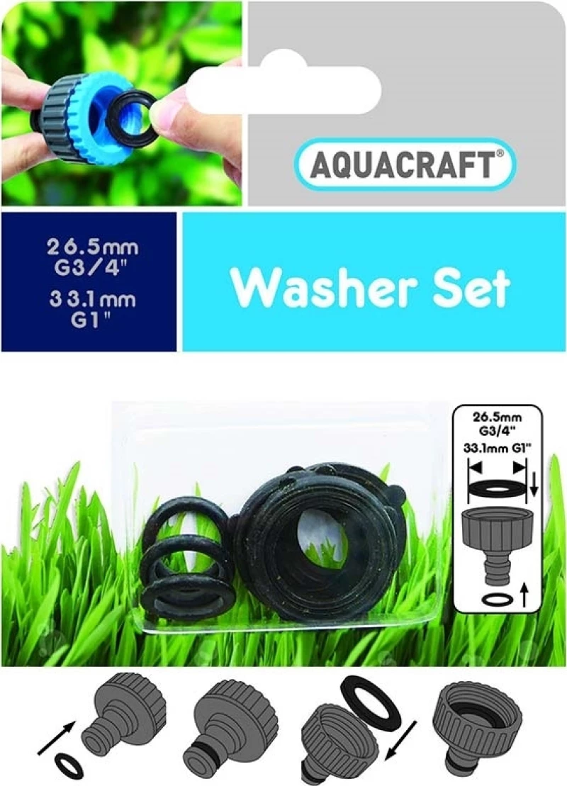 Aquacraft Σετ Δακτυλίων 6τμχ 600205.0025