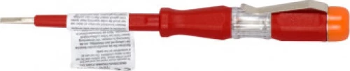 Unior Κατσαβίδι Ίσιο Δοκιμαστικό Voltage Tester 630VDE 60mm 220-250V 617659