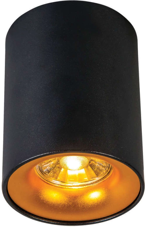 VK Lighting Μονό Σποτ με Ντουί GU10 σε Μαύρο Χρώμα