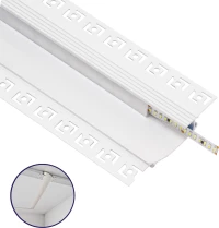 GloboStar Προφίλ Αλουμινίου Γυψοσανίδας 70840-3M