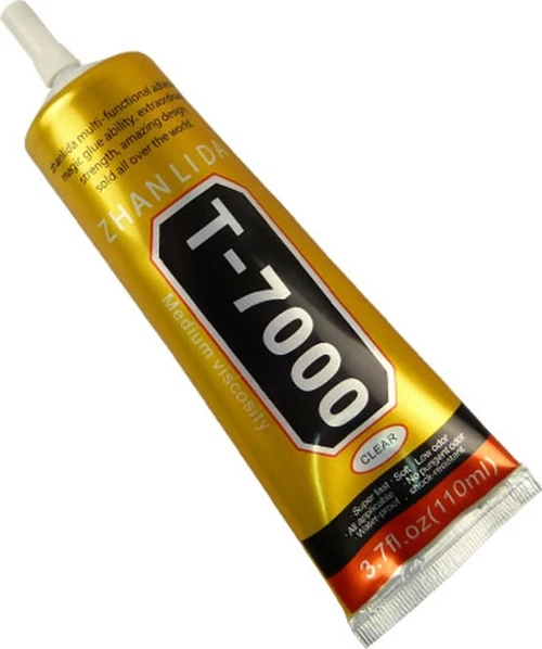 Zhanlida - T7000 Κόλλα σιλικόνης Μαύρη / Silicon Glue Black 50ml