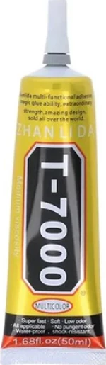 Zhanlida - T7000 Κόλλα σιλικόνης Μαύρη / Silicon Glue Black 50ml