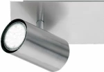 Trio Lighting Marley Διπλό Σποτ με Ντουί GU10 σε Ασημί Χρώμα