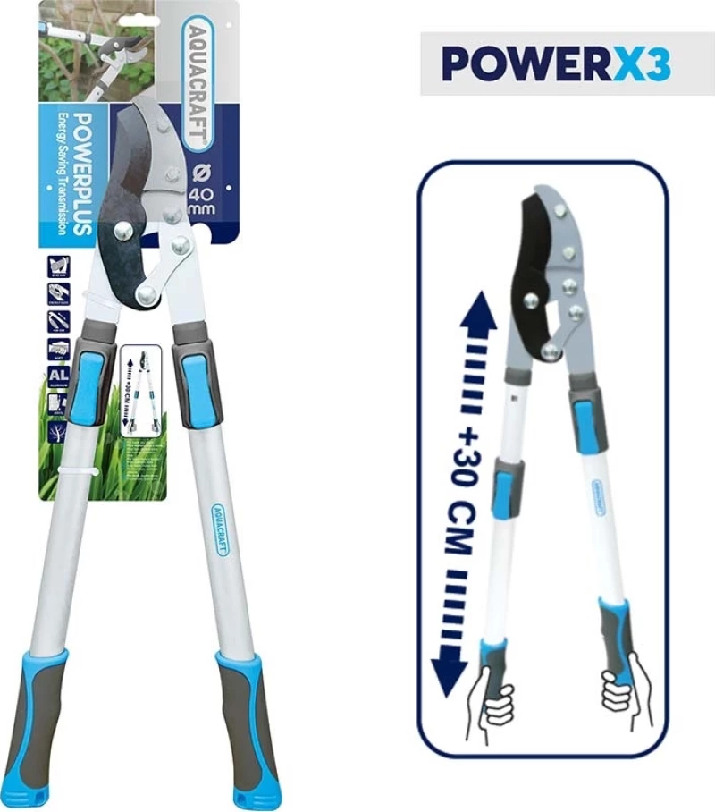 Aquacraft Ψαλίδι Κήπου Τηλεσκοπικό Anvil Premium 600201.0005