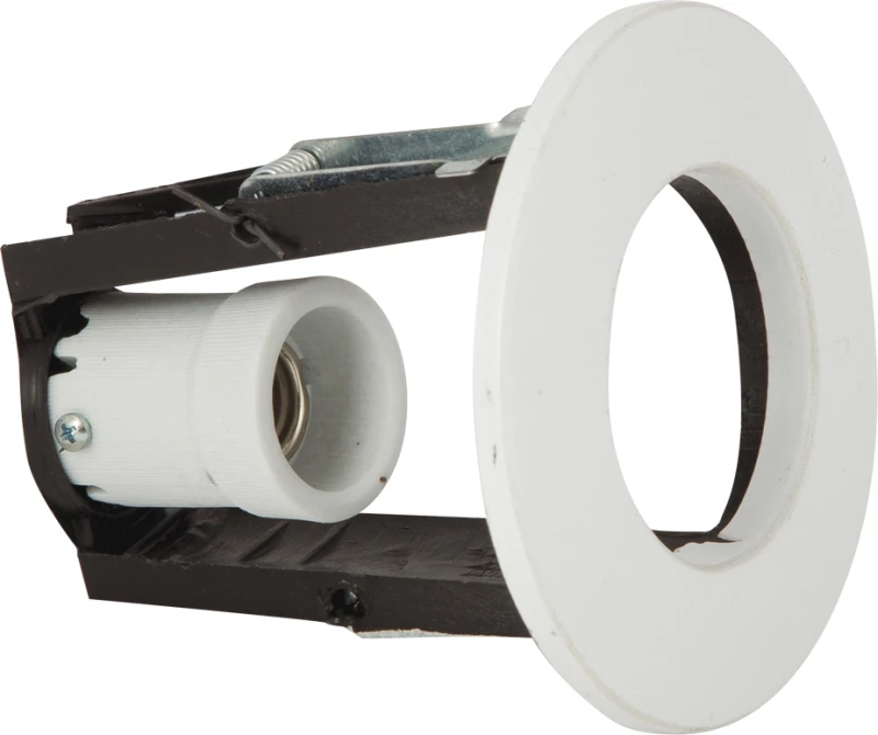VK Lighting Μεταλλικό Σποτ Χωνευτό E14 VK/75/W R50 9.5x9.5cm Λευκό