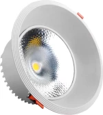 Adeleq LED Γύψινο Σποτ Χωνευτό 40W 3000K Λευκό