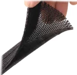 Powertech Cable Flex Wrap 1.8m Μαύρο