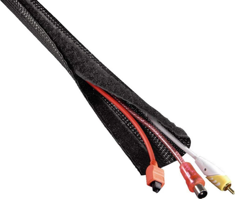 Powertech Cable Flex Wrap 1.8m Μαύρο