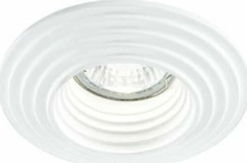 Fan Europe Γύψινο Σποτ Χωνευτό GU10 11.5x11.5cm Λευκό