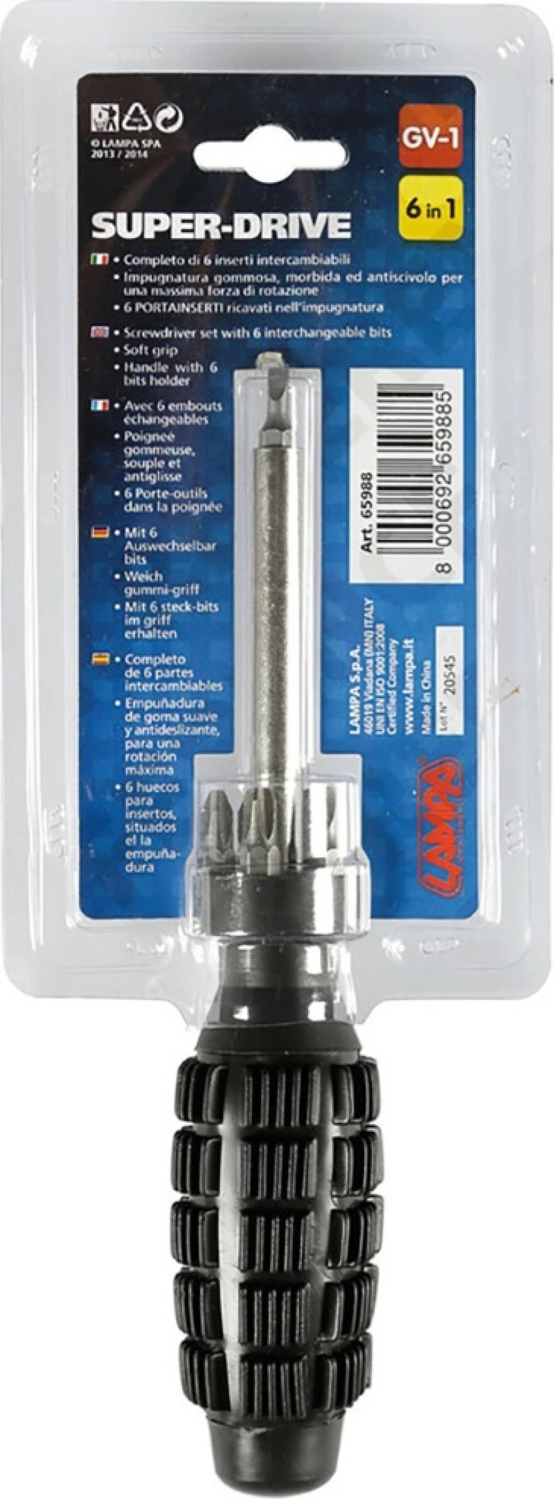 Lampa Κατσαβίδι με Μύτες 6598.8-LB 5τμχ
