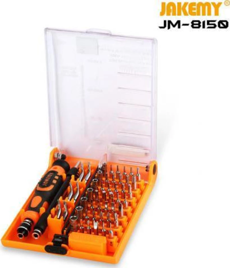 Jakemy Κατσαβίδι με Μύτες Ακριβείας JM-8150 52τμχ