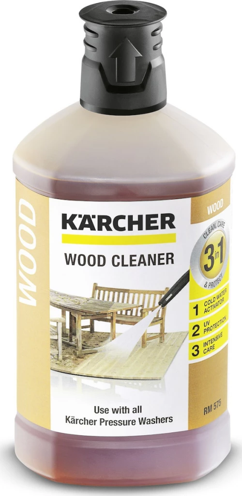 Karcher 3-in-1 Wood Cleaner Detergent 1 L 6.295-757.0