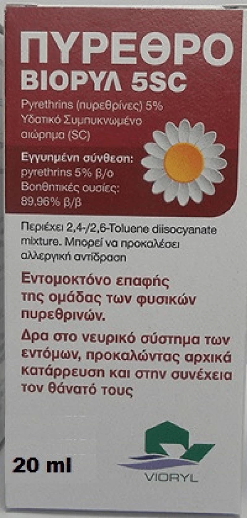 Vioryl Υγρό Πύρεθρο 995433 20ml