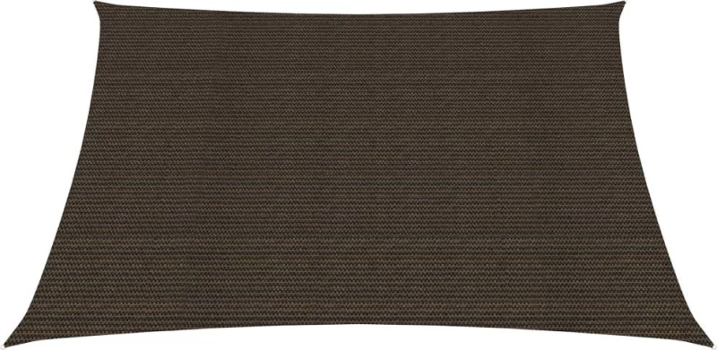 vidaXL Πανί Σκίασης Καφέ από HDPE 4,5x4,5m 160 gr/m² 311772