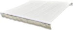 vidaXL Τεντόπανο Κρεμ 500x300cm από Καραβόπανο 143704