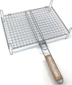 Bormann Σχάρα Inox Ψησίματος με Πόδια BBQ1011 35x25cm