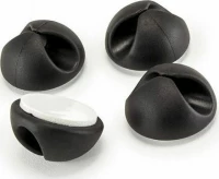 Sbox CABLE CLIP HOLDER Μαύρο 4τμχ