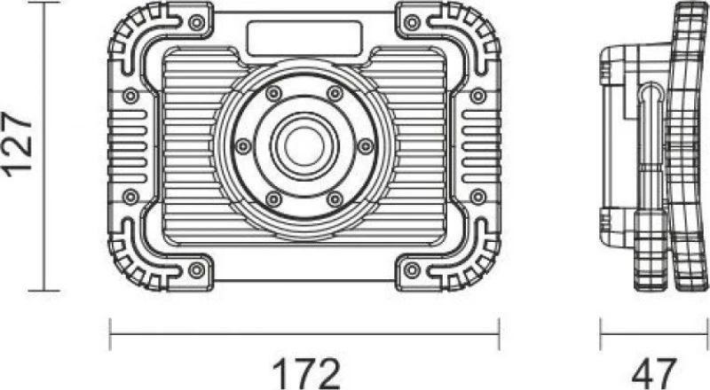 Spot Light Προβολέας 10W 6265