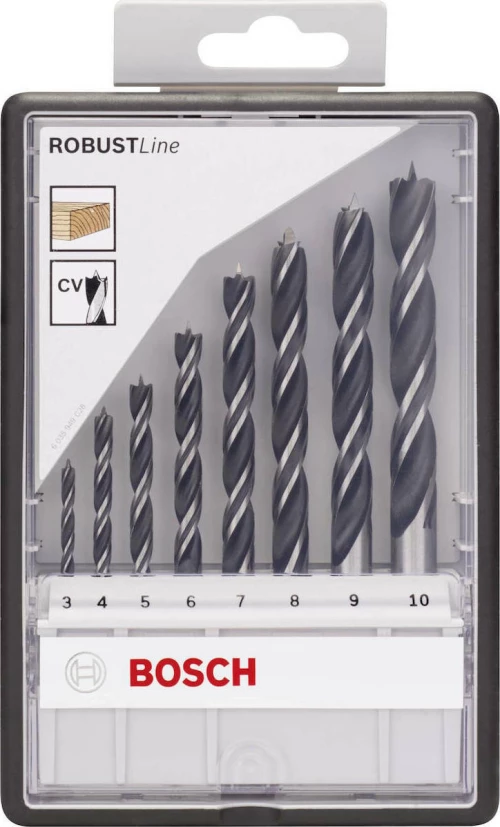 Bosch RobustLine Drill Bit Set 3-10mm 8 piece