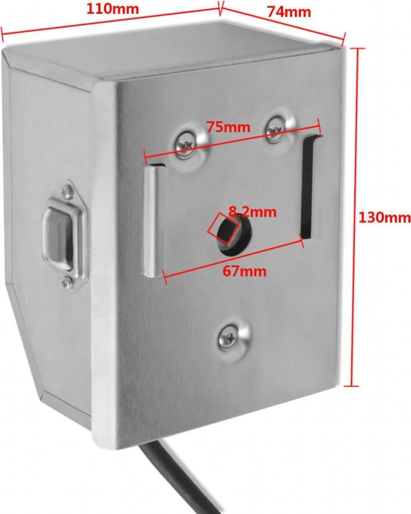 vidaXL Μοτέρ Σούβλας 4W Inox Ρεύματος 42243