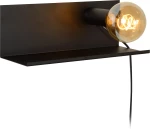 Lucide Lightning Sebo Φωτιστικό Τοίχου Μαύρο