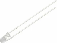 LED 3mm Μπλε Διάφανο