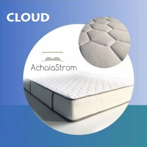 Achaia Strom Στρώμα Cloud Airfoam Latex Memory 2Φ Διπλό 150x200cm