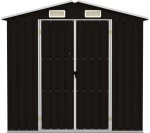 Μεταλλική Αποθήκη 2.05x1.29x1.83m Καφέ