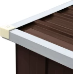 Μεταλλική Αποθήκη Ξύλων 3.3x8.4x1.52m