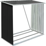 Μεταλλική Αποθήκη Ξύλων 1.63x0.83x1.54m