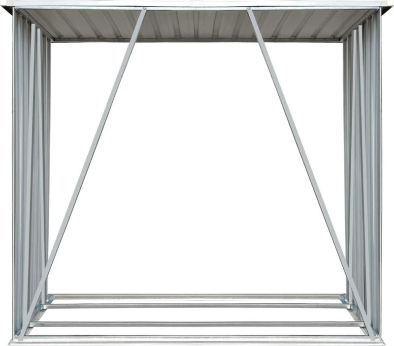 Μεταλλική Αποθήκη Ξύλων 1.63x0.83x1.54m