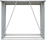 Μεταλλική Αποθήκη Ξύλων 1.63x0.83x1.54m