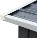 Μεταλλική Αποθήκη Ξύλων 3.3x0.92x1.53m