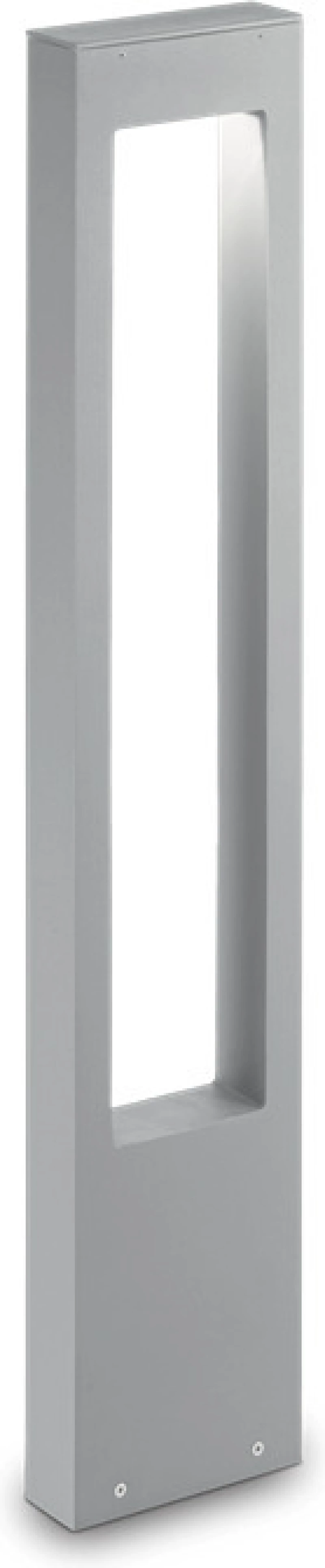 Ideal Lux Εξωτερικό Φωτιστικό Δαπέδου Grigio Γκρι 136042