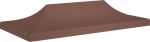 vidaXL Κάλυμμα Τέντας Εκδηλώσεων Καφέ 6x3m 270gr/m² 315332