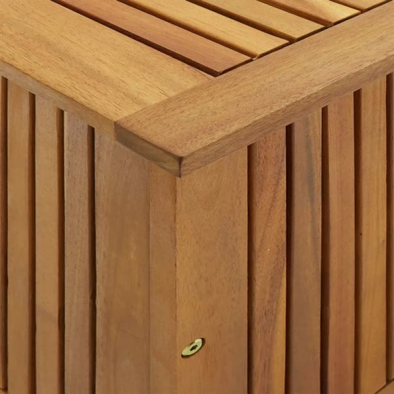 vidaXL Μπαούλο 90x50x58cm Μασίφ Ξύλο Ακακίας